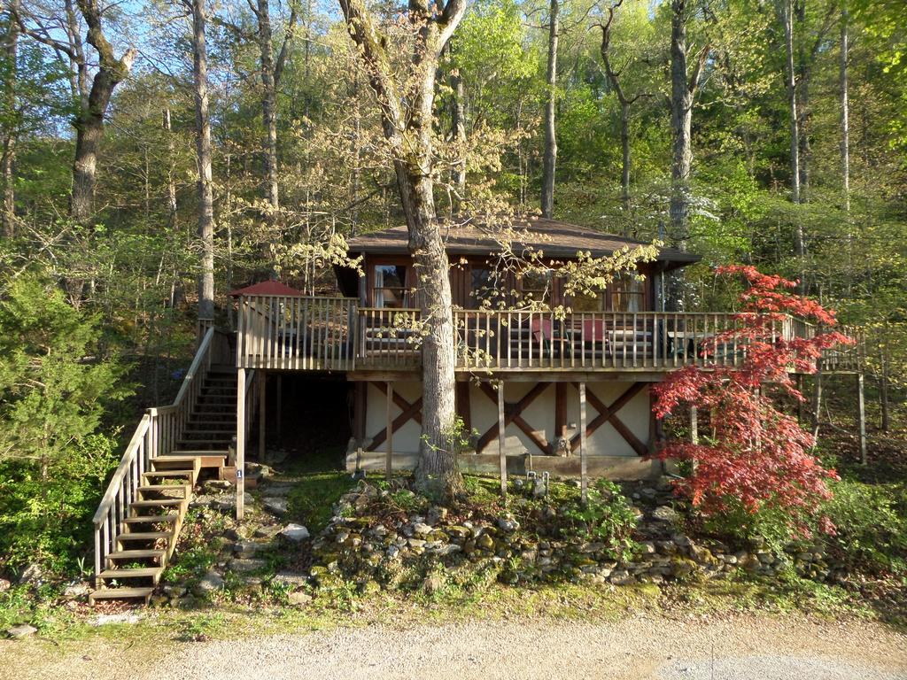 Lake Lucerne Treehouse Villa Eureka Springs Bagian luar foto