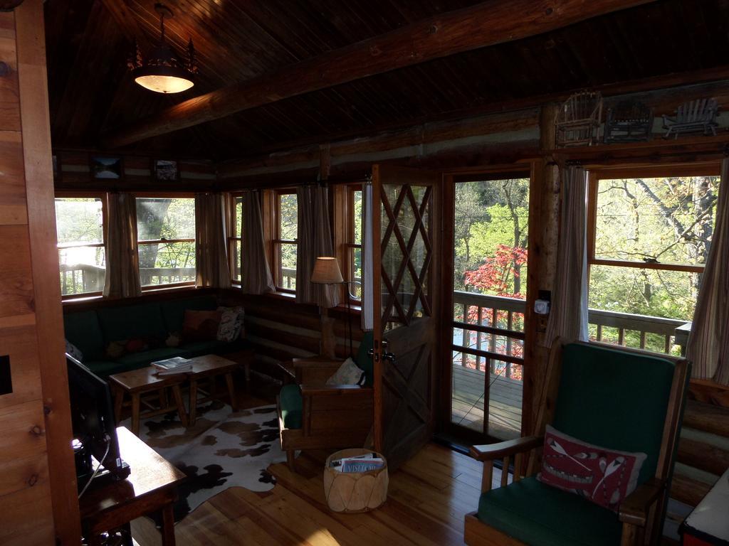 Lake Lucerne Treehouse Villa Eureka Springs Bagian luar foto